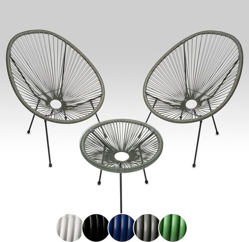2er set acapulco gartenstühle - set,