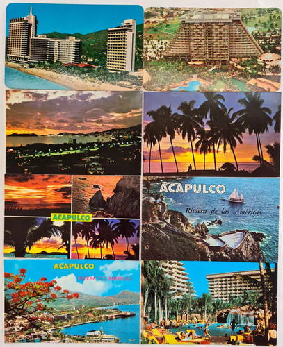 Postkarten lot mexico - lot, x