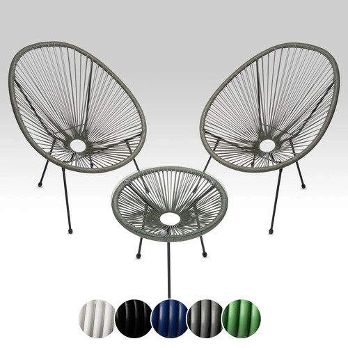 2er set acapulco gartenstühle - set,